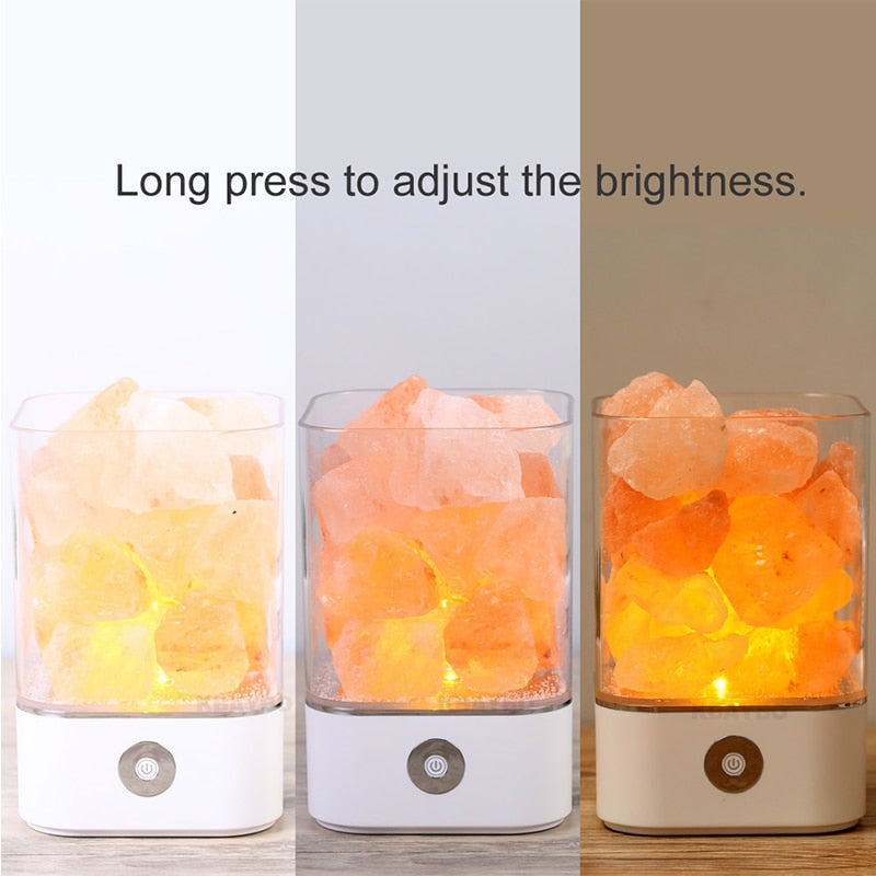 USB HIMALAYAN SALT LED LAMP