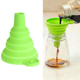 PORTABLE SILICONE FOLDABLE FUNNEL