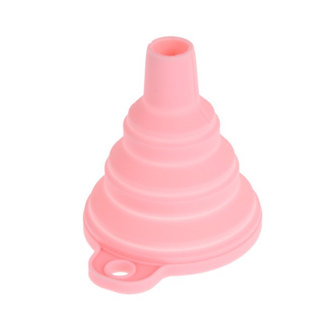 PORTABLE SILICONE FOLDABLE FUNNEL