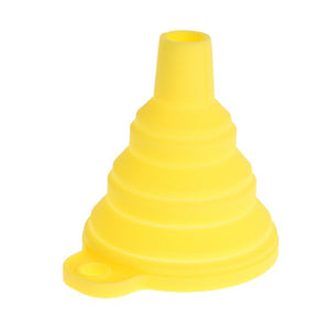 PORTABLE SILICONE FOLDABLE FUNNEL