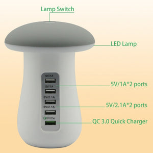 Multi 5 Port Charging Dock