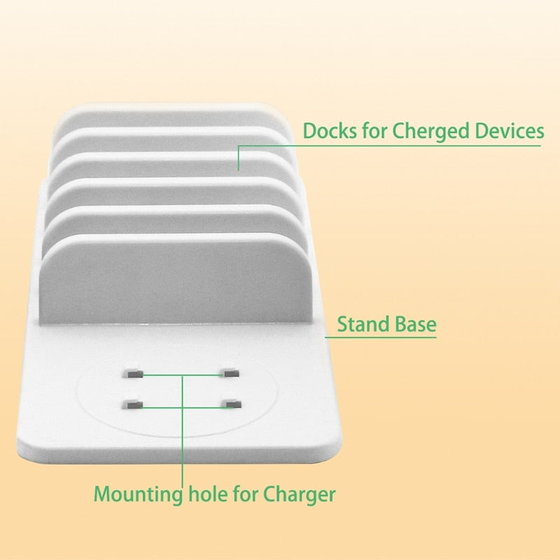 Multi 5 Port Charging Dock